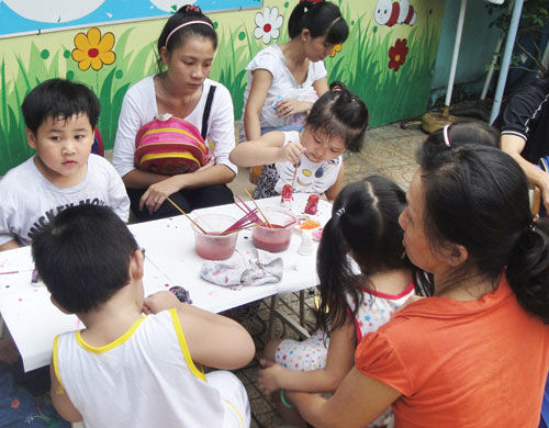 Cho con học môn năng khiếu